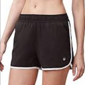 Champion DUODRY black and white layered athletic shorts size medium